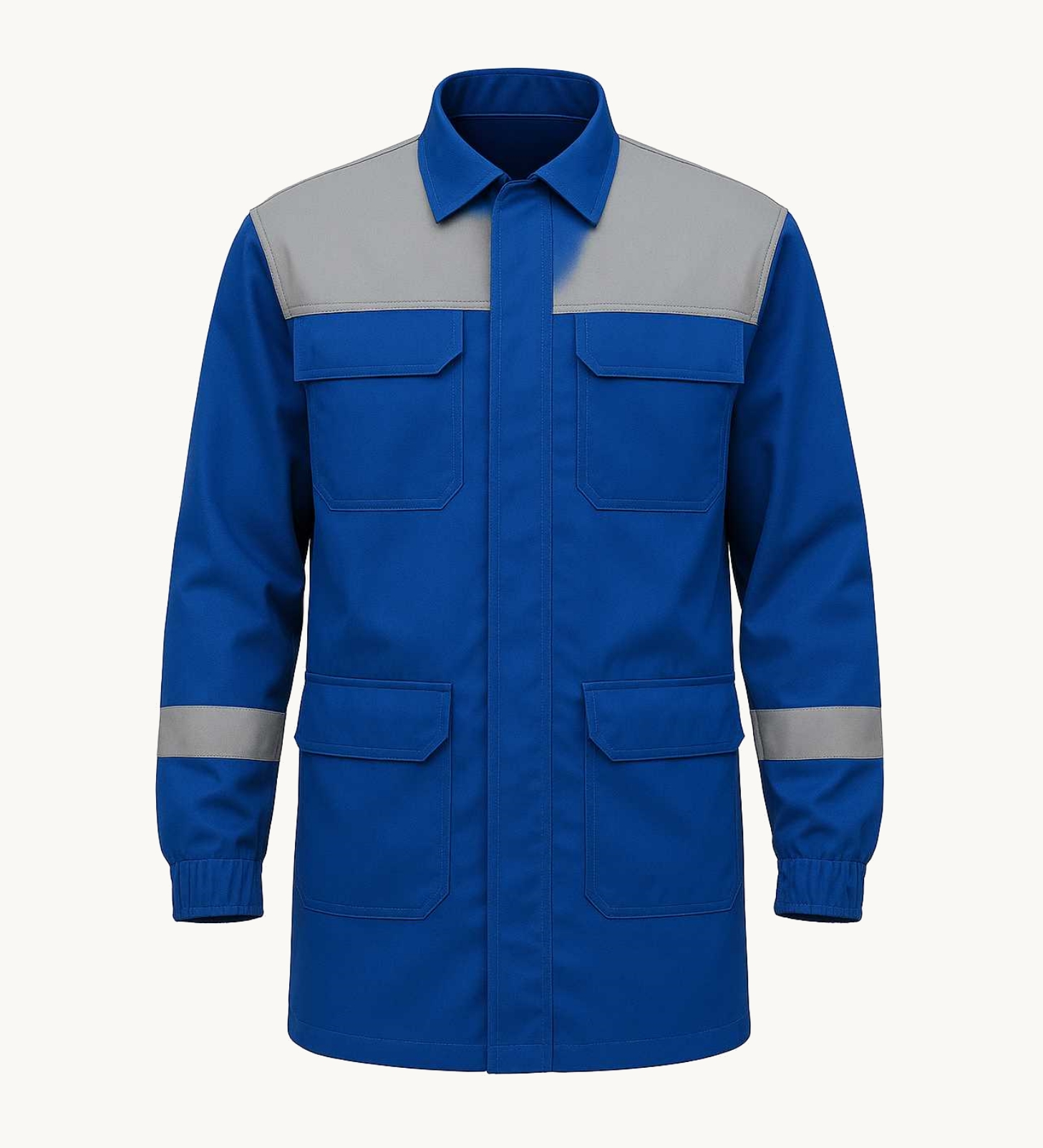 Veste Industrielle Bleu-Gris lindatex- midoxpress tunisie
